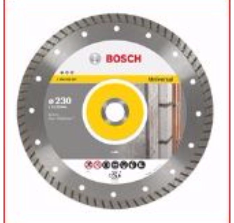 EL ALETLERİ - KESME TAŞLARI / DİSKLERİ - Bosch - Expert Serisi Tüm Malzemeler İçin Turbo Segman Elmas Kesme Diski - 115 X 22,23 X 2 X 10 Mm -BOSCH-115X22.23X2X10