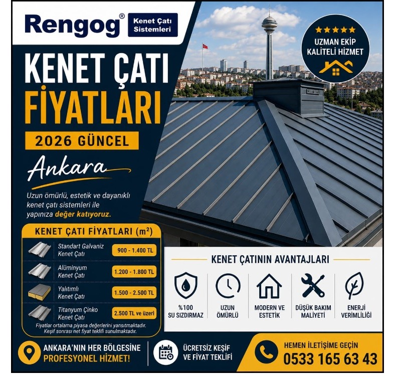 KENET ÇATI FİYATI -kenet çati fiyatı