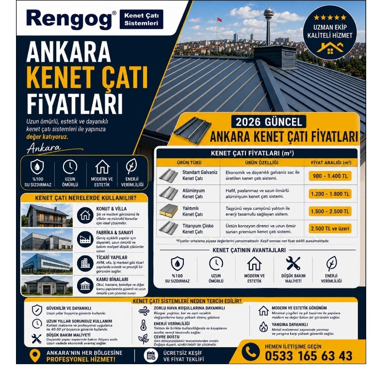 KENET ÇATI ANKARA -Kenet çatı ankara